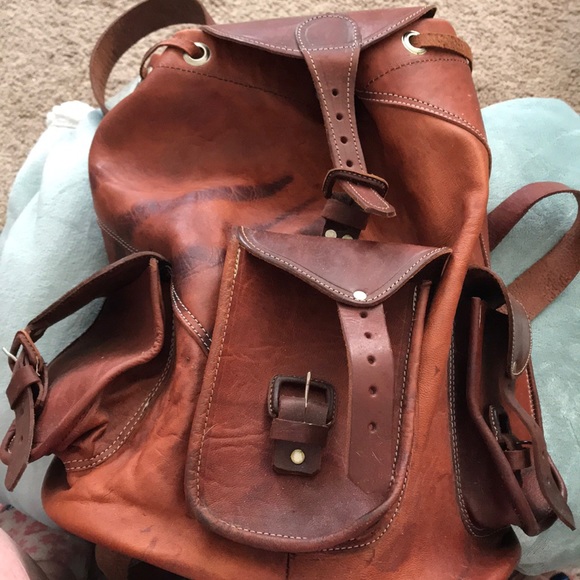 Mexico Handbags - Professional Handmade Leather Backpack